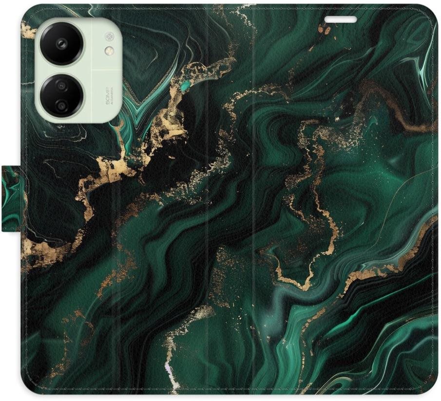 iSaprio Flip puzdro Emerald 02 pre Xiaomi Redmi 13C