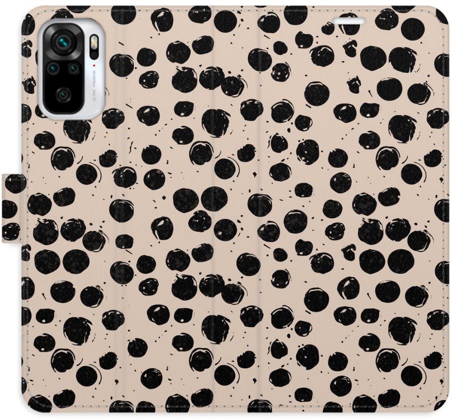 iSaprio Flip puzdro Dotted 02 na Xiaomi Redmi Note 10/Note 10S