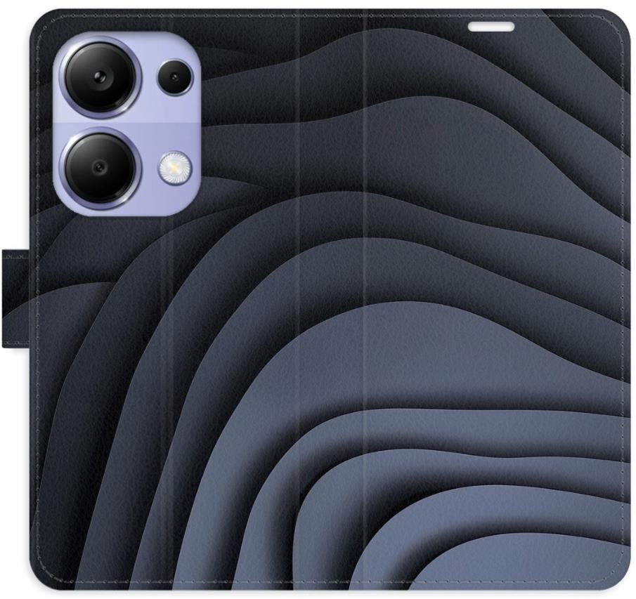 iSaprio Flip puzdro Dark Waves pre Xiaomi Redmi Note 13 Pro