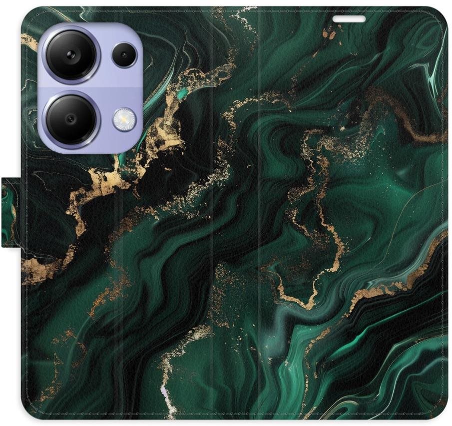iSaprio Flip puzdro Emerald 02 pre Xiaomi Redmi Note 13 Pro