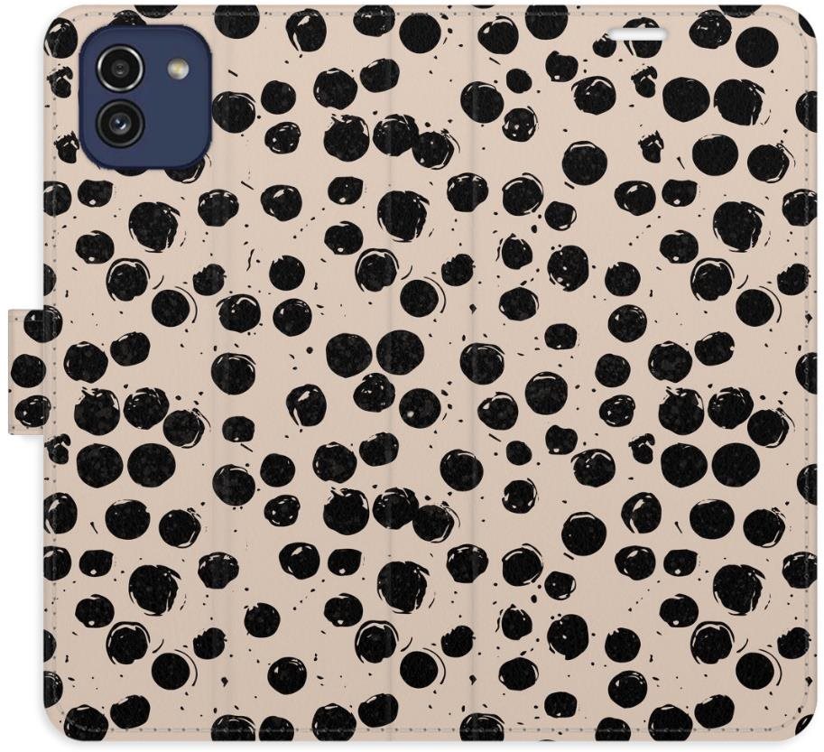 iSaprio Flip puzdro Dotted 02 pre Samsung Galaxy A03