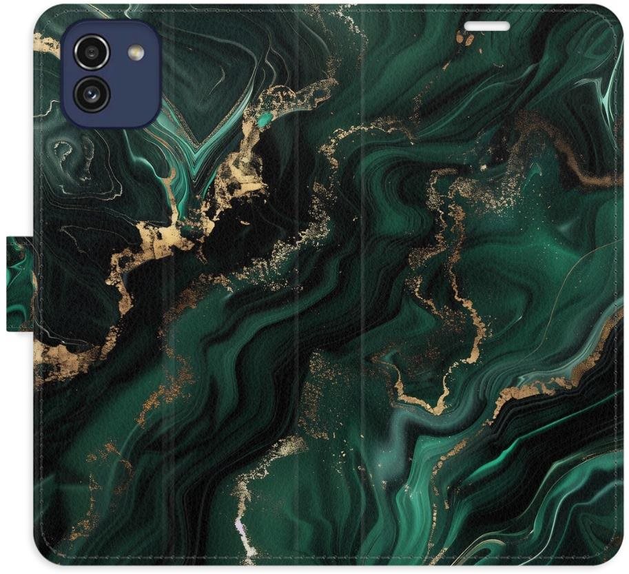 iSaprio Flip puzdro Emerald 02 pre Samsung Galaxy A03