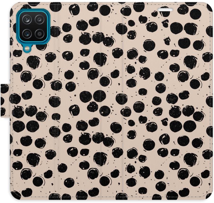iSaprio Flip puzdro Dotted 02 pre Samsung Galaxy A12