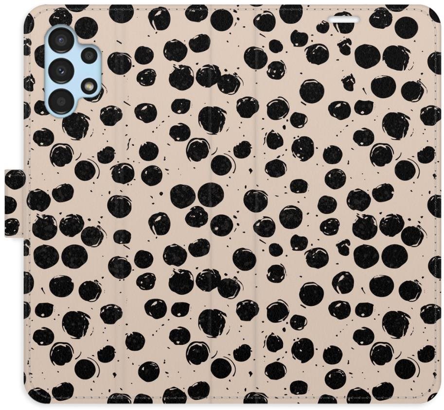 iSaprio Flip puzdro Dotted 02 pre Samsung Galaxy A13 / A13 5G