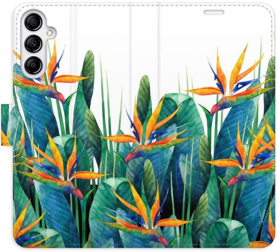 iSaprio flip puzdro Exotic Flowers 02 pre Samsung Galaxy A14/A14 5G