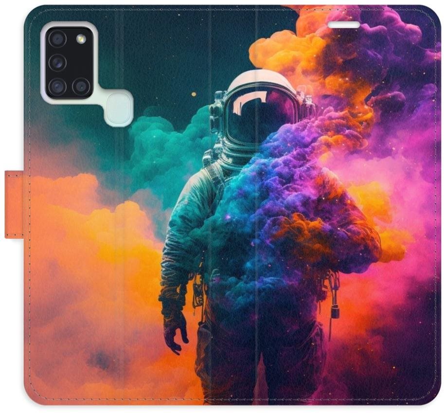 iSaprio flip puzdro Astronaut in Colours 02 na Samsung Galaxy A21s