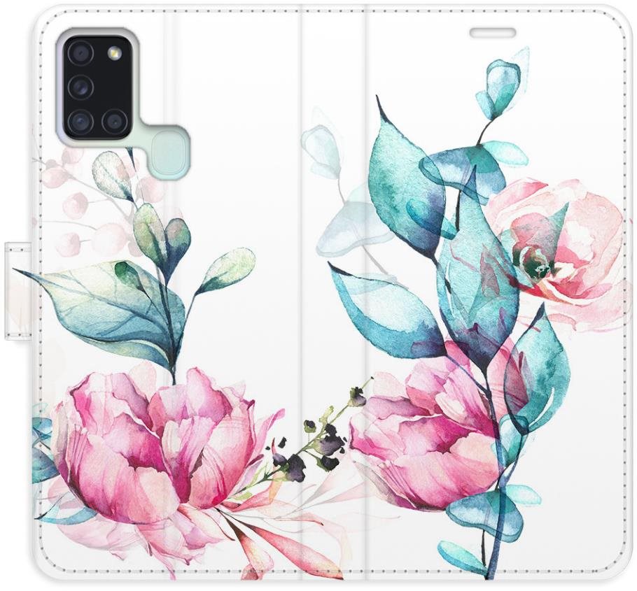 iSaprio flip puzdro Beautiful Flower pre Samsung Galaxy A21s