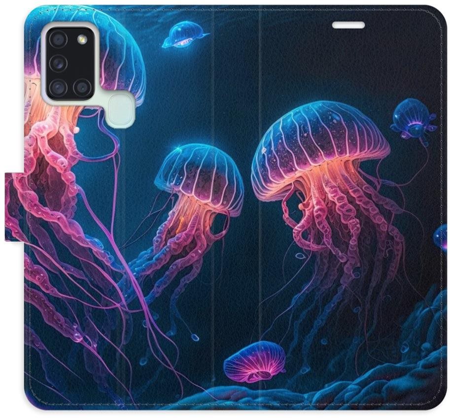iSaprio flip puzdro Jellyfish na Samsung Galaxy A21s