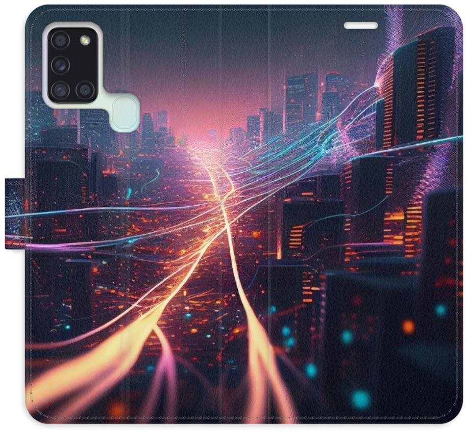 iSaprio flip puzdro Modern City na Samsung Galaxy A21s
