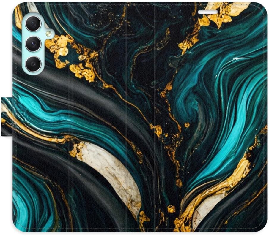 iSaprio flip puzdro Dark Paint na Samsung Galaxy A34 5G