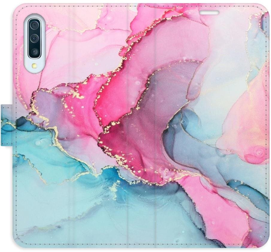 iSaprio flip puzdro PinkBlue Marble na Samsung Galaxy A50