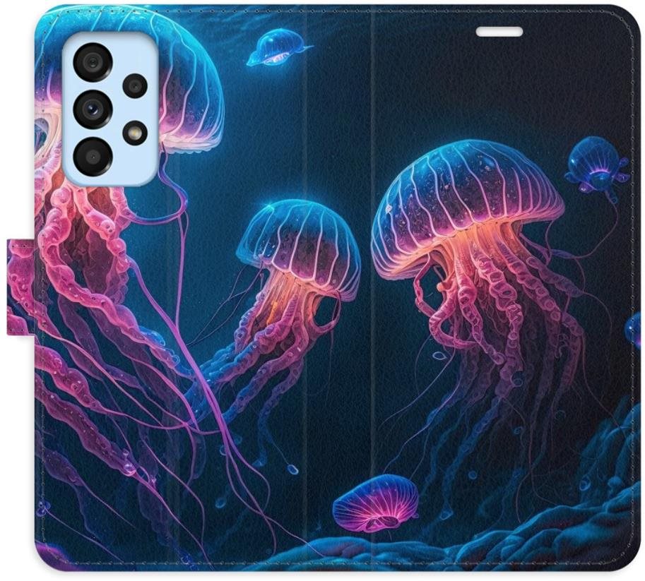 iSaprio flip puzdro Jellyfish pre Samsung Galaxy A53 5G