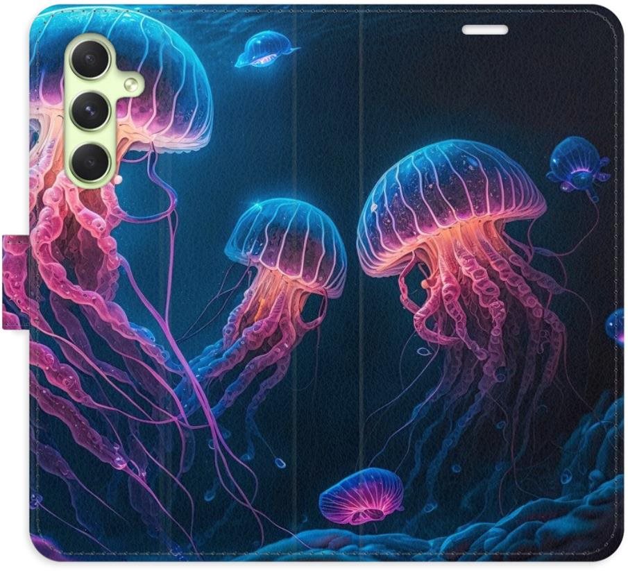 iSaprio flip puzdro Jellyfish na Samsung Galaxy A54 5G
