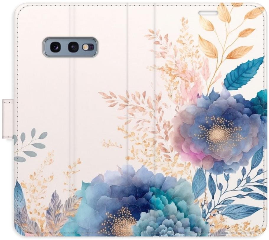 iSaprio flip puzdro Ornamental Flowers 03 na Samsung Galaxy S10e