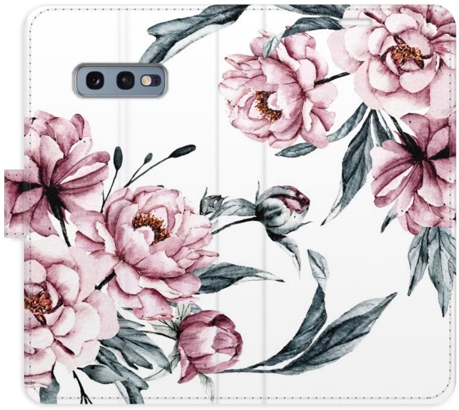 iSaprio flip puzdro Pink Flowers na Samsung Galaxy S10e