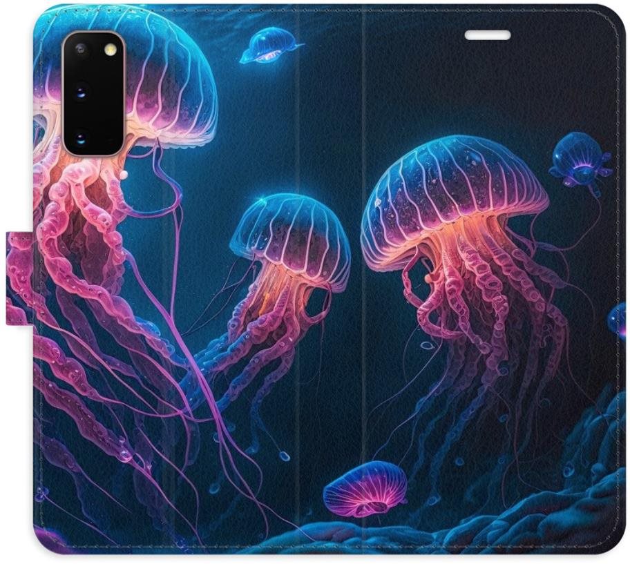iSaprio flip puzdro Jellyfish pre Samsung Galaxy S20