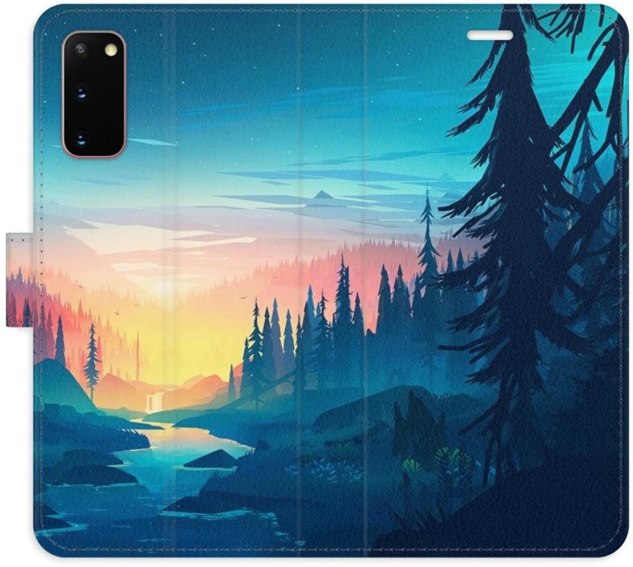 iSaprio flip puzdro Magical Landscape pre Samsung Galaxy S20