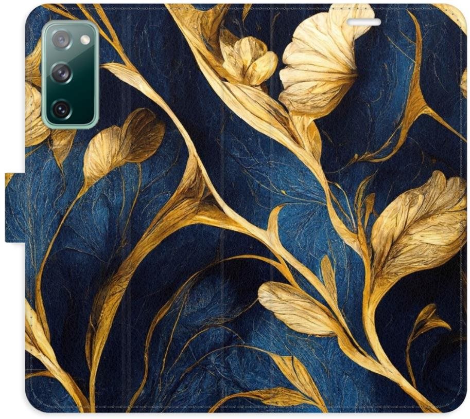 iSaprio flip puzdro GoldBlue na Samsung Galaxy S20 FE