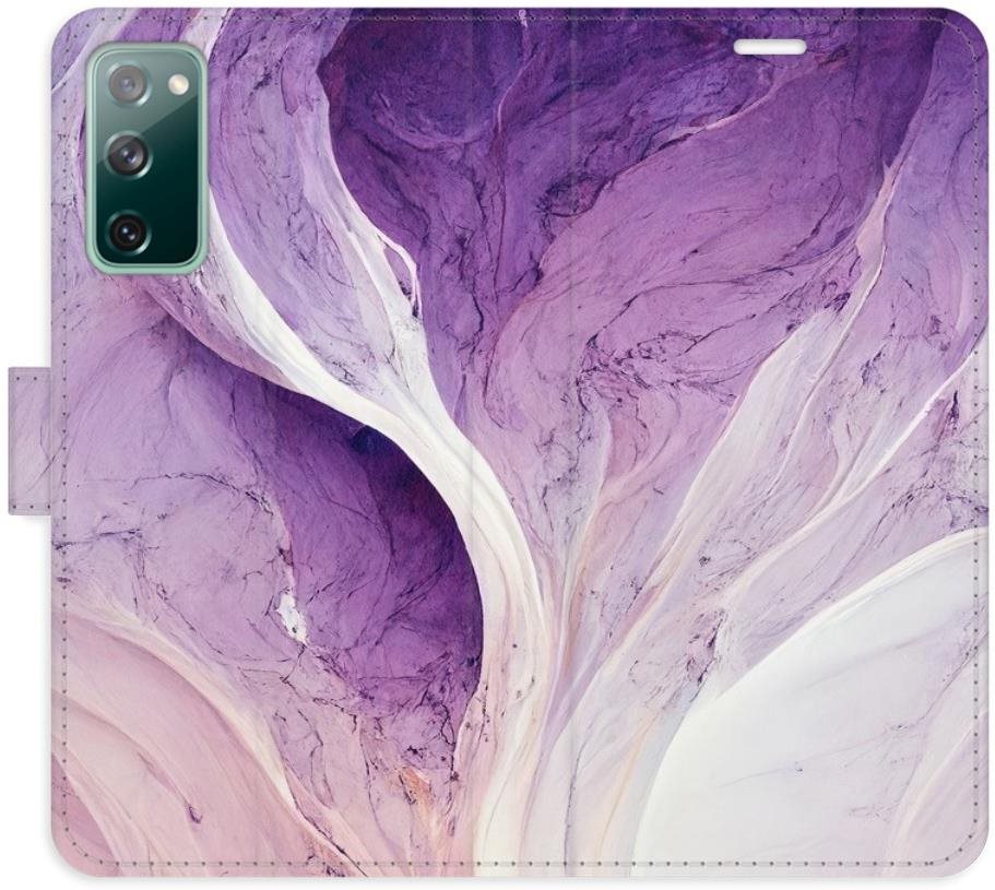 iSaprio flip puzdro Purple Paint na Samsung Galaxy S20 FE