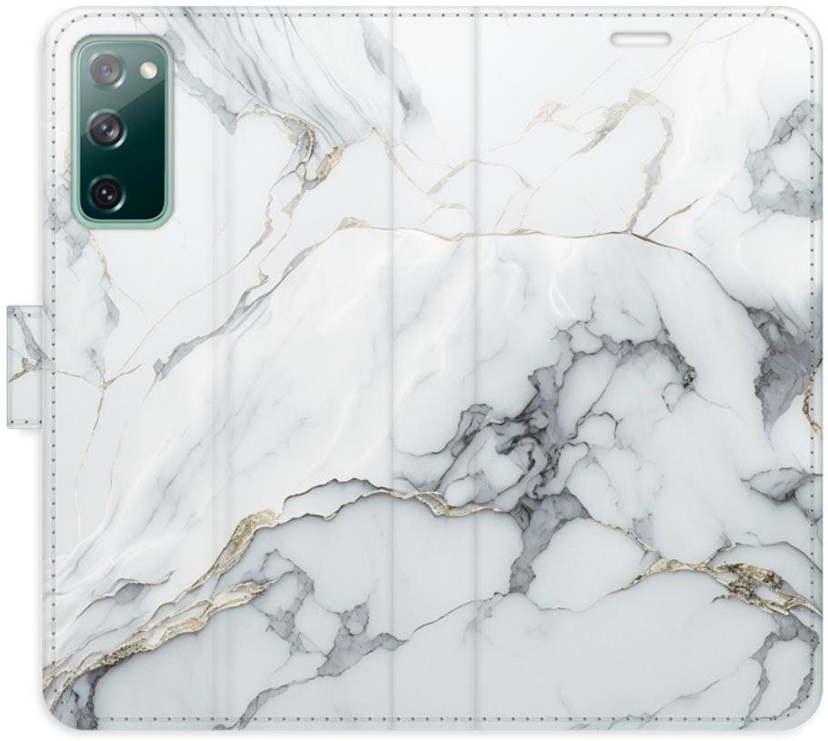 iSaprio flip puzdro SilverMarble 15 na Samsung Galaxy S20 FE