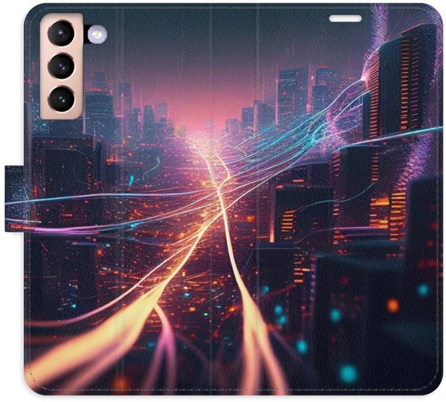 iSaprio flip puzdro Modern City pre Samsung Galaxy S21