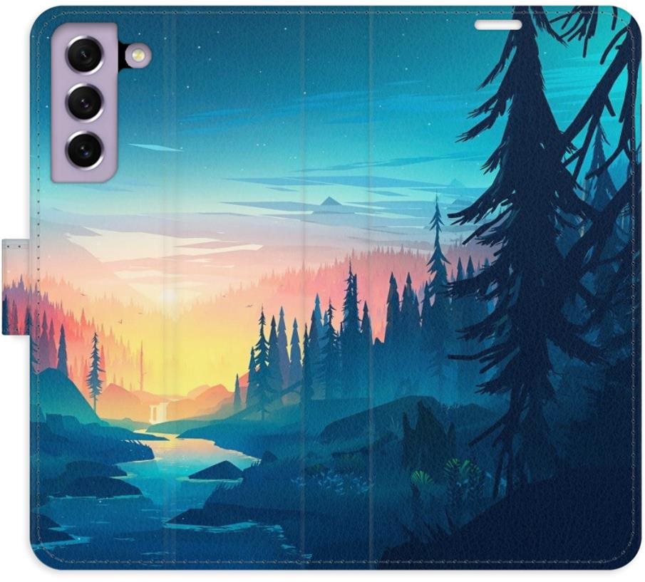 iSaprio flip puzdro Magical Landscape na Samsung Galaxy S21 FE 5G
