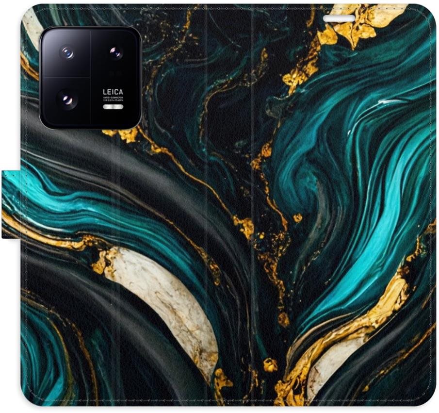 iSaprio flip puzdro Dark Paint na Xiaomi 13 Pro
