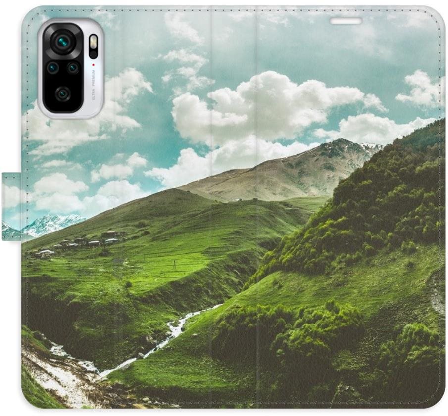 iSaprio flip puzdro Mountain Valley pre Xiaomi Redmi Note 10/Note 10S
