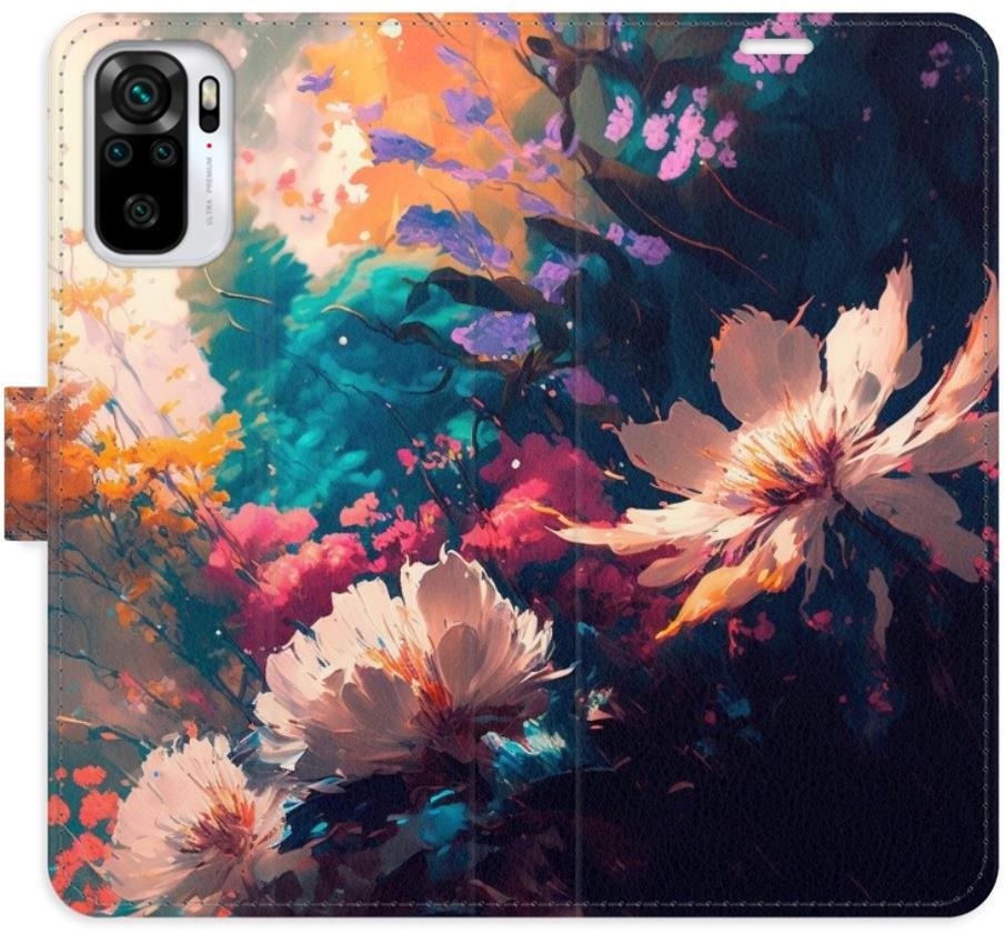 iSaprio flip puzdro Spring Flowers na Xiaomi Redmi Note 10/Note 10S