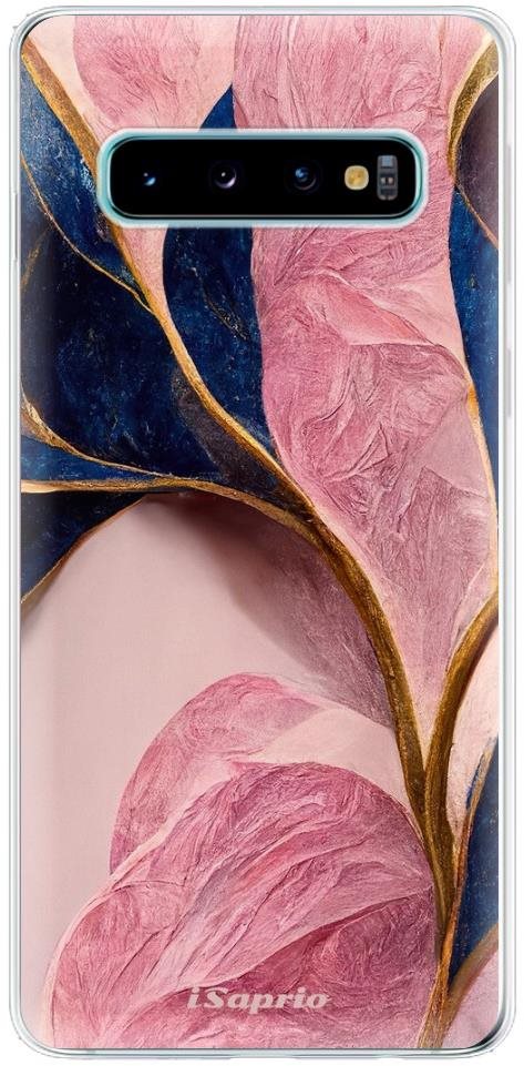 iSaprio Pink Blue Leaves pre Samsung Galaxy S10