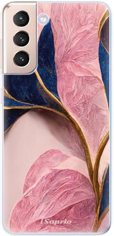 iSaprio Pink Blue Leaves pre Samsung Galaxy S21