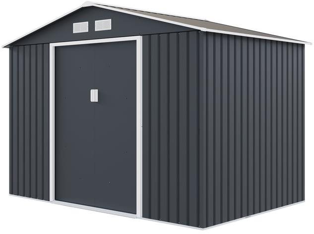 IWHome Domček záhradný ARES C 5,29 m2, antracit 202 × 277 × 191 cm