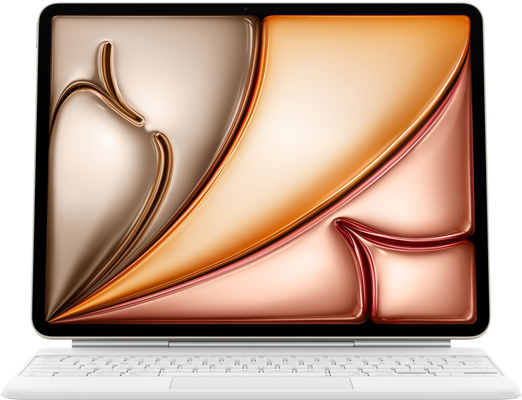 Apple Magic Keyboard na iPad Air 13" (M3) - US – biele