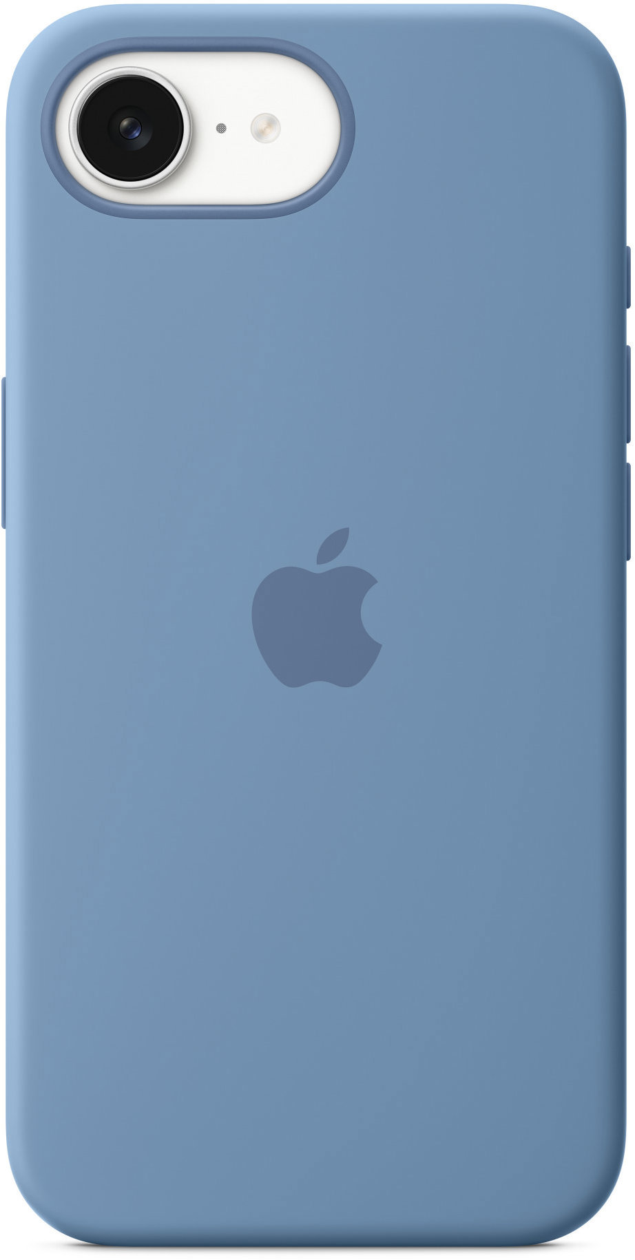 Apple Silikónový kryt na iPhone 16e ľadovo modrý