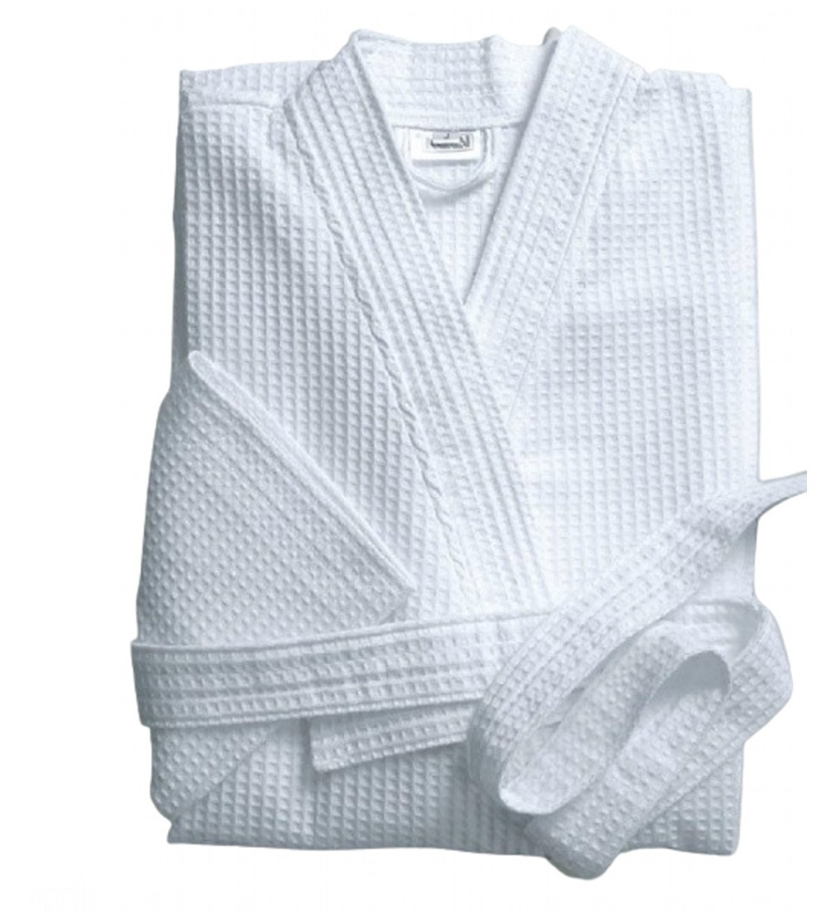 Jerry Fabrics Vaflový župan JF biely L