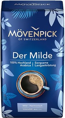 MÖVENPICK of SWITZERLAND 500 g MILDE mletá vak.bal.
