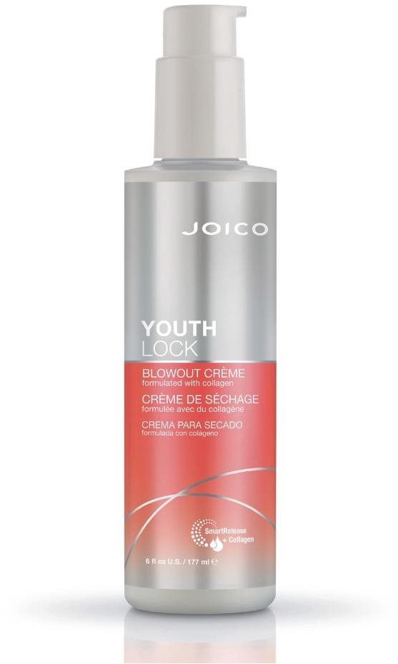 JOICO YouthLock Blowout omladzujúci krém na fúkanie s kolagénom, 177 ml