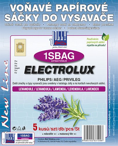 Vrecká do vysávača 1SBAG – vôňa Levanduľa