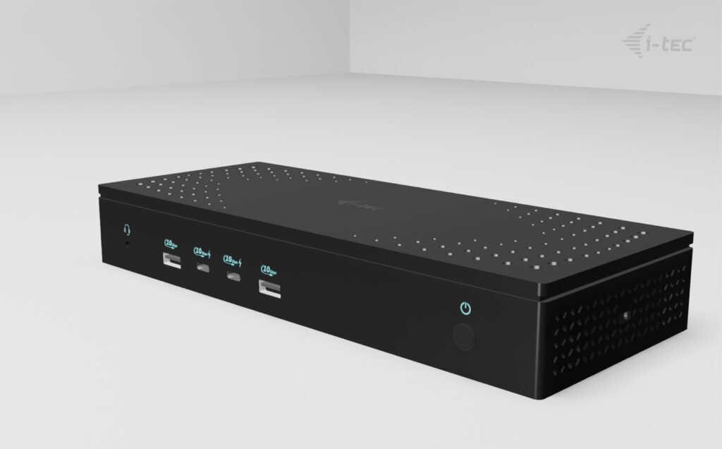i-tec Universal 5× 4K/60 Hz Display Docking Station, PD 100 W