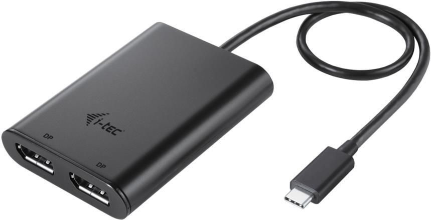 i-tec USB-C Dual 4K / 60Hz (single 8K / 30Hz) DP Video Adapter
