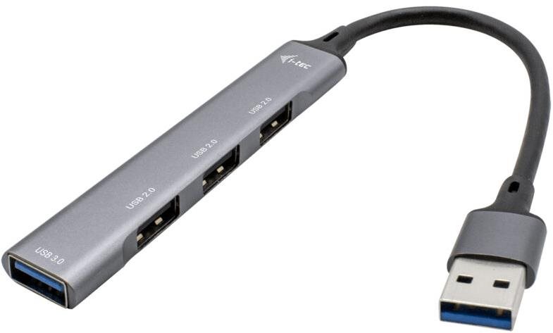 i-tec USB 3.0 Metal HUB 1× USB 3.0 + 3× USB 2.0