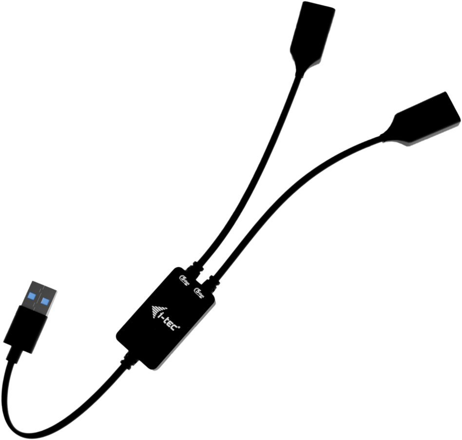 i-tec USB-A Cable HUB 2 port (2× USB-A)