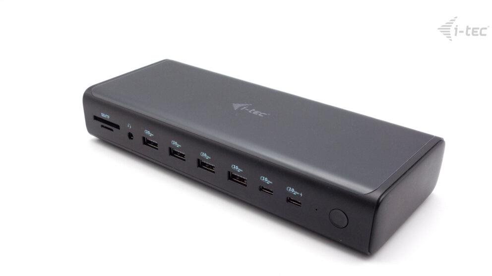 i-tec Universal 6× 4K/60 Hz Display Docking Station, PD 140 W