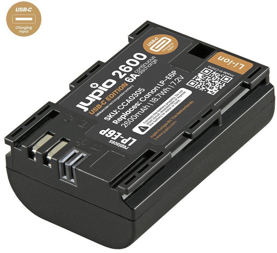 Jupio LP-E6P *ULTRA C* 2 600 mAh