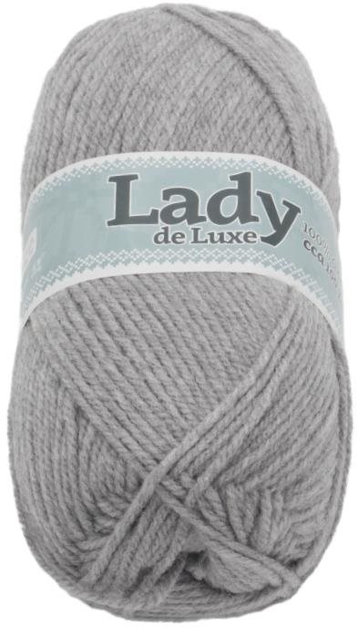 Lady NGM de luxe 100 g – 907 svetlo sivá