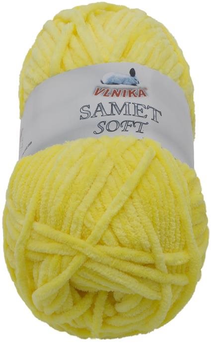 Samet Soft 100 g – 243 žltá