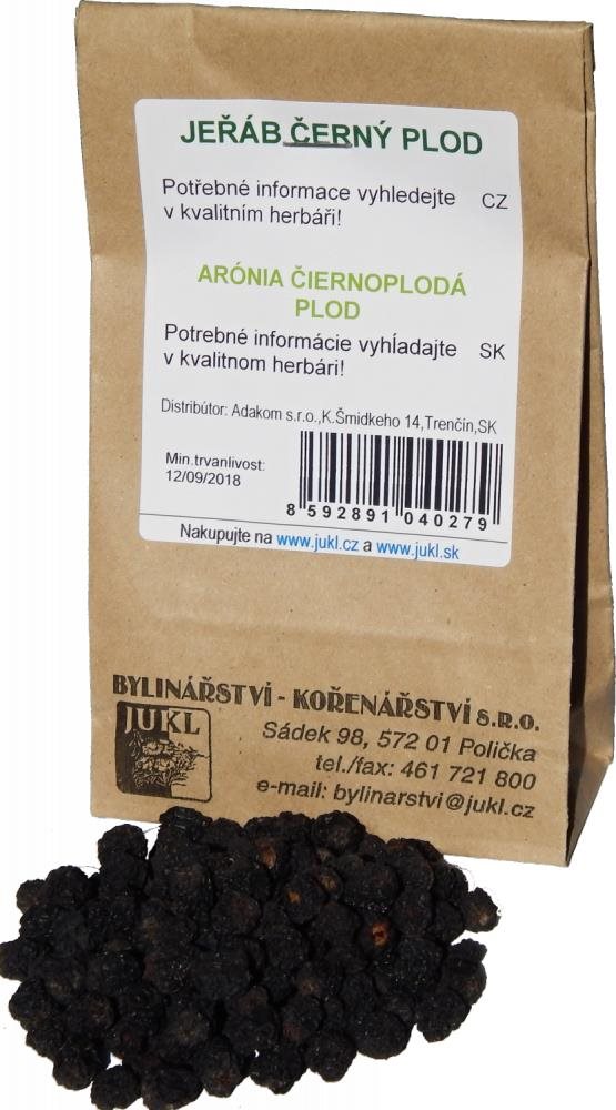 JUKL Jarabina čierna – Arónia plod 50 g