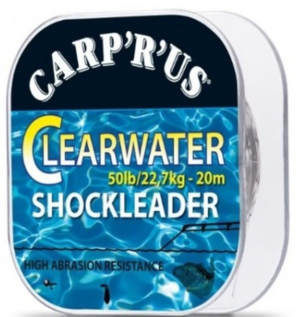 Carp´R´Us Clearwater Shock Leader 50 lb 20 m