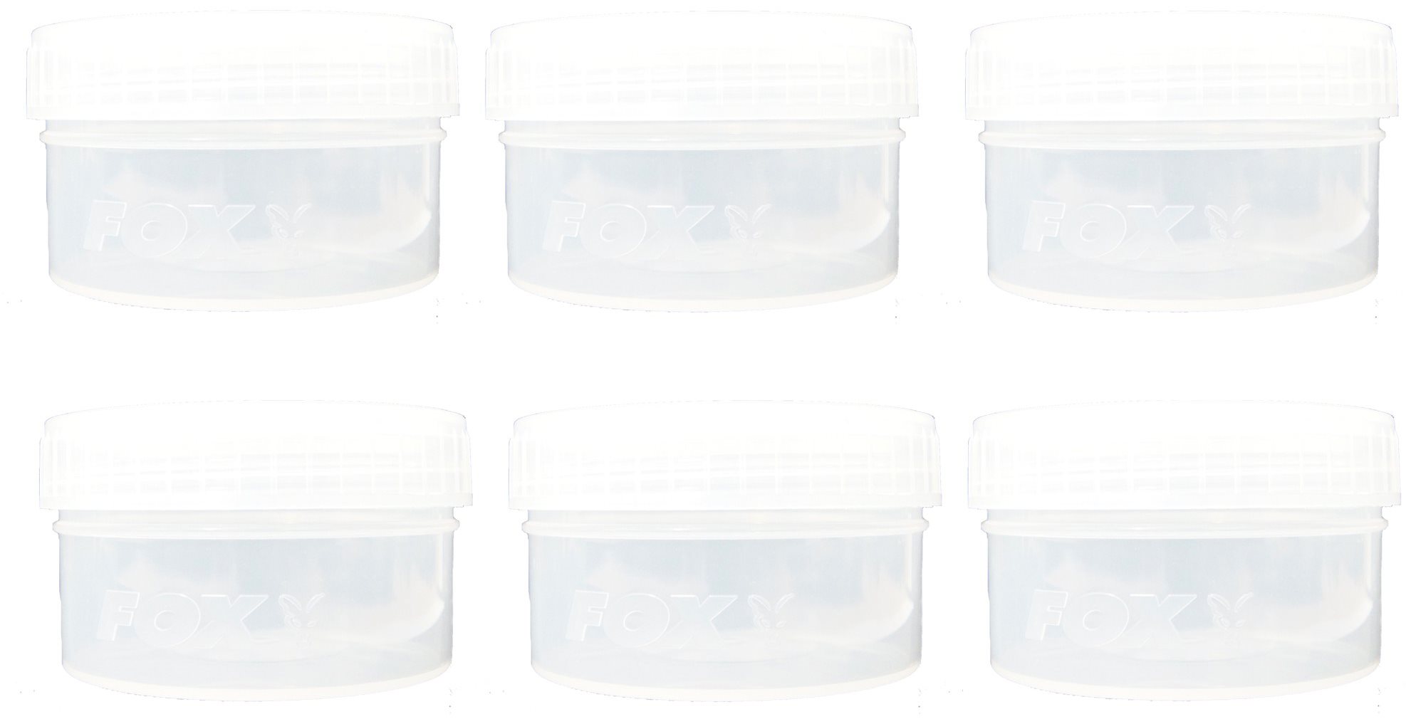 FOX Bait Tubs Half Size – 6 ks