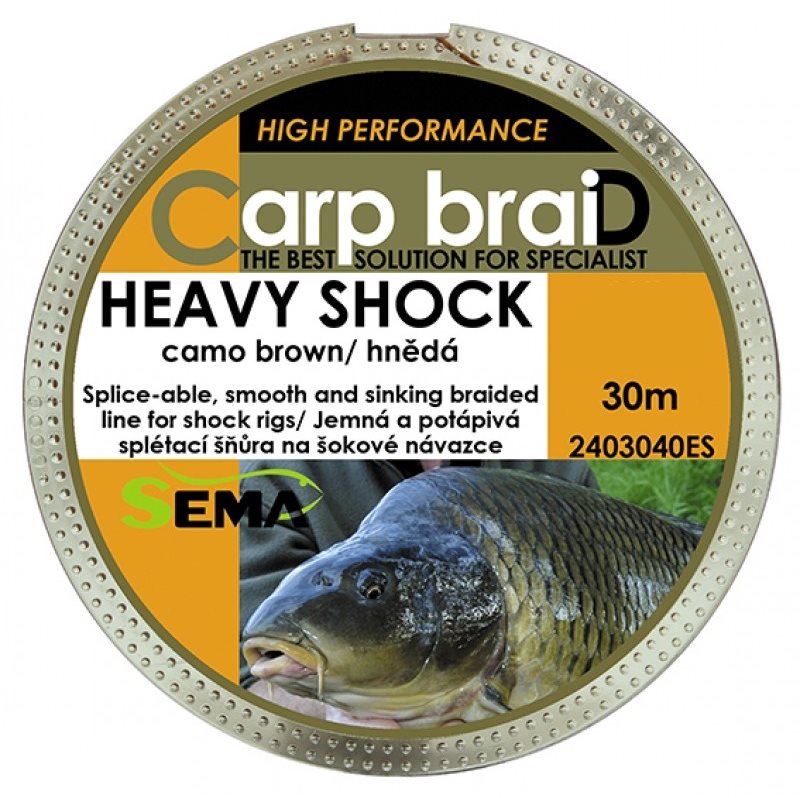Sema Šnúra Heavy Shock 50 kg 22,8 kg 30 m